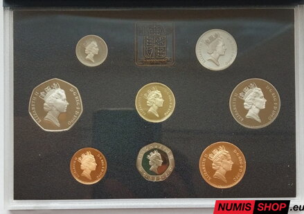 Sada Veľká Británia 1990 PROOF