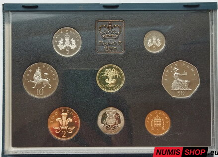 Sada Veľká Británia 1990 PROOF