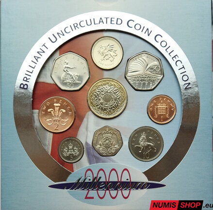 Sada Veľká Británia 2000 BU