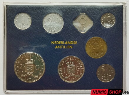 Holandské Antily - sada mincí 1979 - UNC