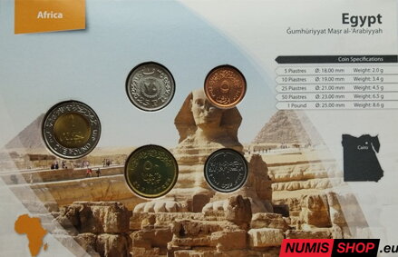 Egypt - sada mincí mix - UNC