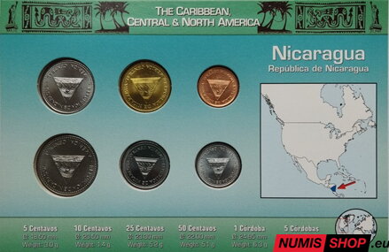 Nikaragua - sada mincí mix - UNC