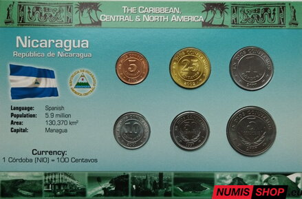 Nikaragua - sada mincí mix - UNC