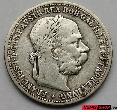RU - František Jozef I. - 1 corona 1899 bz