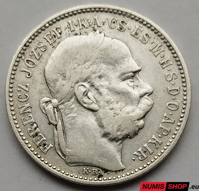 RU - František Jozef I. - 1 korona 1894 KB
