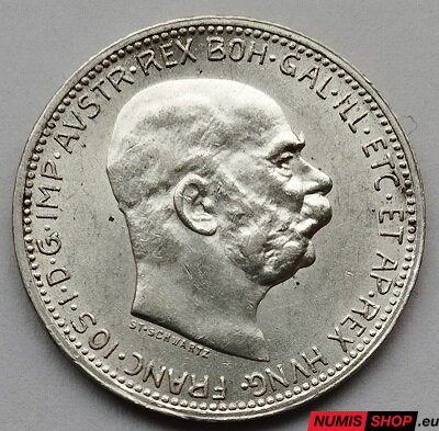 RU - František Jozef I. - 1 corona 1916 bz