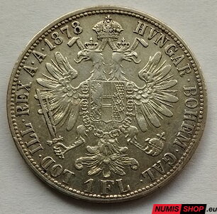RU - František Jozef I. - 1 florin 1878