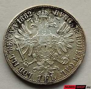 RU - František Jozef I. - 1 florin 1882