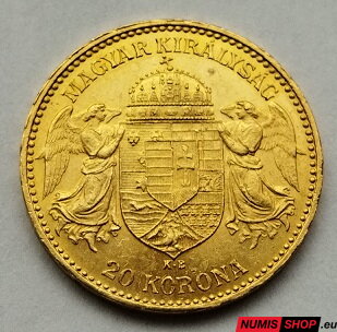 RU - František Jozef I. - 20 korona 1895 KB