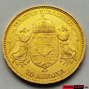RU - František Jozef I. - 20 korona 1898 KB