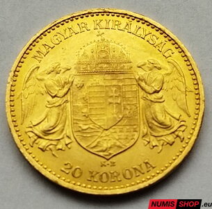 RU - František Jozef I. - 20 korona 1905 KB