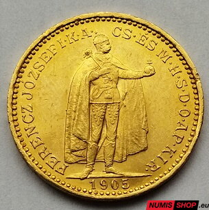 RU - František Jozef I. - 20 korona 1905 KB