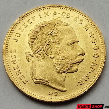 RU - František Jozef I. - 8 zlatník 1875 KB