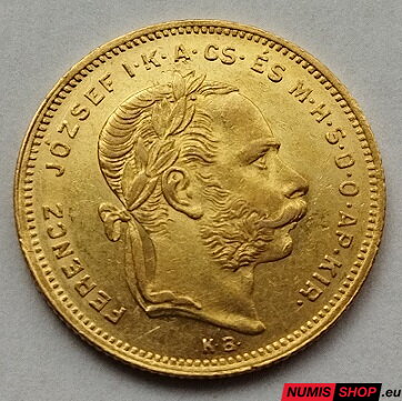 RU - František Jozef I. - 8 zlatník 1878 KB