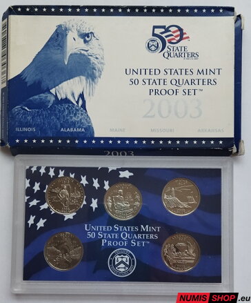 USA Quarter 2003 - sada - PROOF - S
