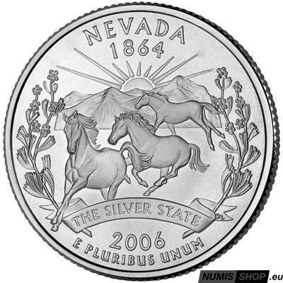 USA Quarter 2006 - Nevada - P - UNC