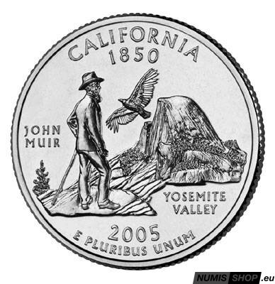 USA Quarter 2005 - California - P - UNC
