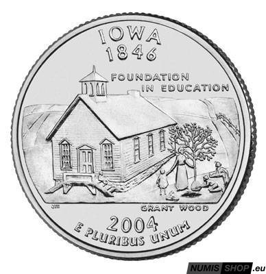 USA Quarter 2004 - Iowa - P - UNC