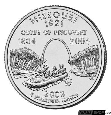 USA Quarter 2003 - Missouri - P - UNC