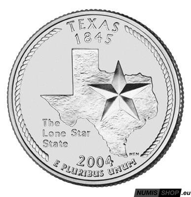 USA Quarter 2004 - Texas - P - UNC