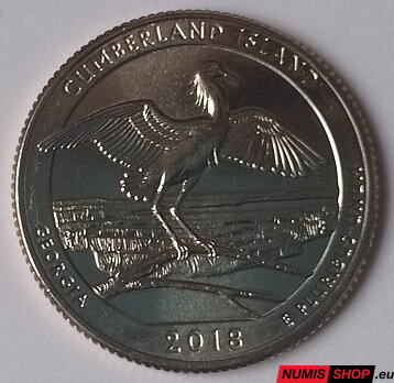 USA Quarter 2018 - Cumberland Island National Seashore - P - UNC