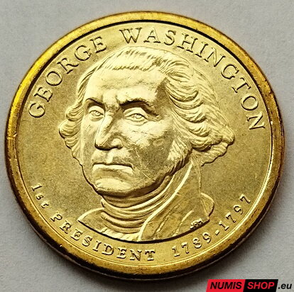 USA Presidential 1 dollar - 2007 - 1st George Washington - D