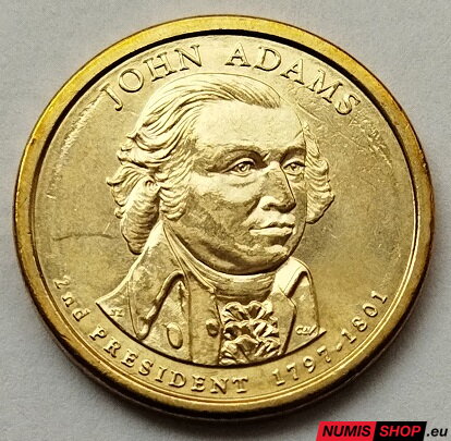 USA Presidential 1 dollar - 2007 - 2nd John Adams - P
