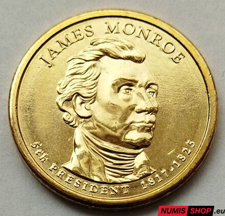 USA Presidential 1 dollar - 2008 - 5th James Monroe - D