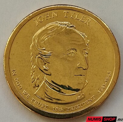 USA Presidential 1 dollar - 2009 - 10th John Tyler - P