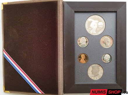 USA - PROOF PRESTIGE SET - 1983 + silver dollar