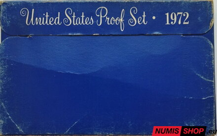 USA sada 1972 - PROOF - S