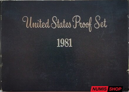 USA sada 1981 - PROOF - S
