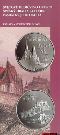 200 Sk Slovensko 1998 - Spišský hrad - leták