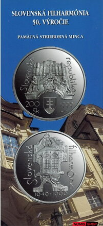 200 Sk Slovensko 1999 - Filharmónia - leták