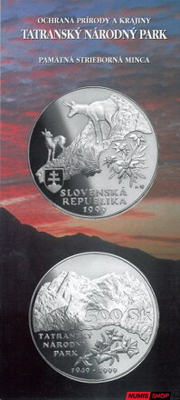 500 Sk Slovensko 1999 - TANAP - leták - AJ