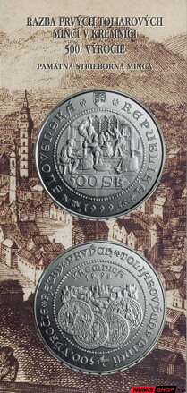 500 Sk Slovensko 1999 - Toliar - leták - AJ