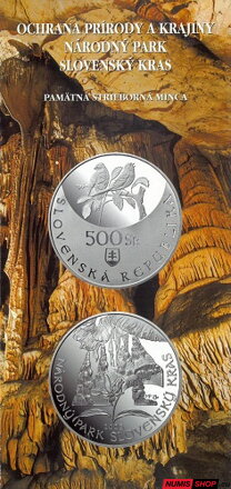 500 Sk Slovensko 2005 - Slovenský kras - leták