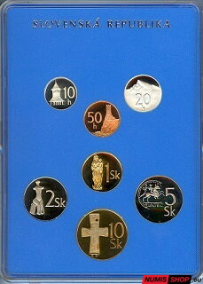 Sada mincí SR 2004 - strieborný 10 a 20 h - PROOF