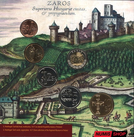 Sada mincí SR 2005 - Regióny