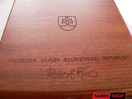 Sada mincí SR 2009 PROOF - privátne vydanie - predseda vlády SR - luxusné prevedenie