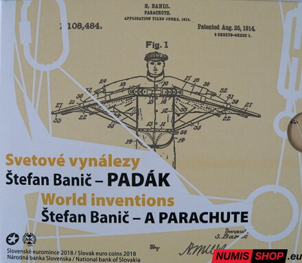 Sada mincí SR 2018 - Štefan Banič