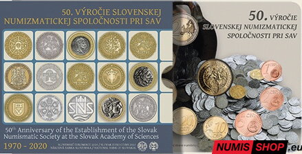 Sada mincí SR 2020 - Slovenská numizmatická spoločnosť