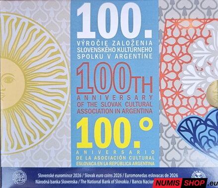 Sada mincí SR 2026 - Založenie slovenského kultúrneho spolku v Argentíne
