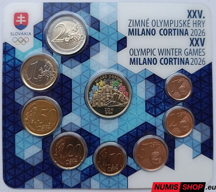 Sada mincí SR 2026 - ZOH Miláno Cortina