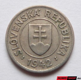 1 koruna SR 1942