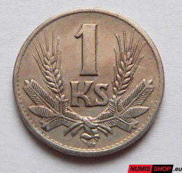 1 koruna SR 1944