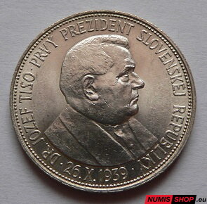 20 koruna SR 1939 Tiso