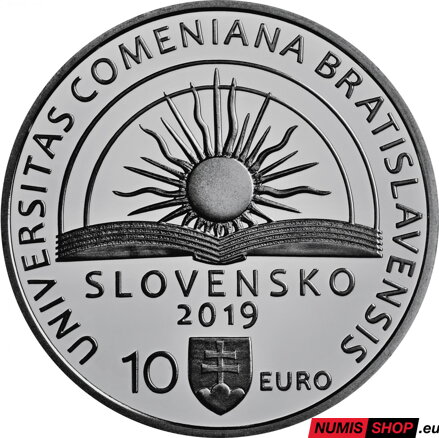 10 eur Slovensko 2019 - Univerzita Komenského - BK