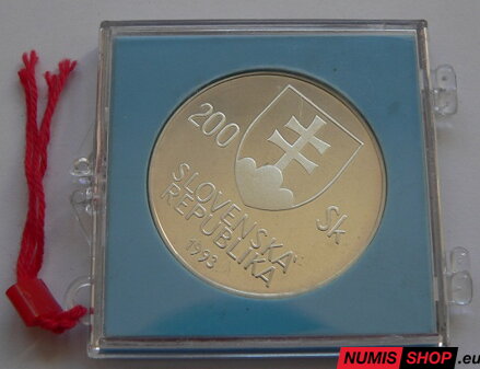 200 Sk Slovensko 1993 - Kollár - PROOF