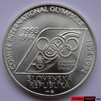 200 Sk Slovensko 1994 - ZOH - PROOF
